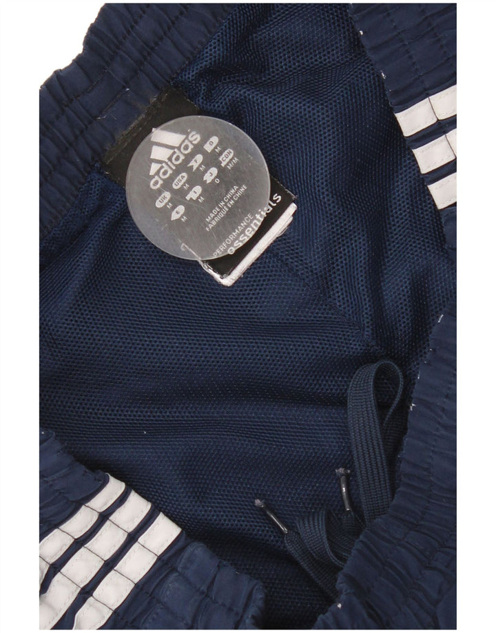 ADIDAS Mens Sport Shorts Médio Azul Marinho Poliéster