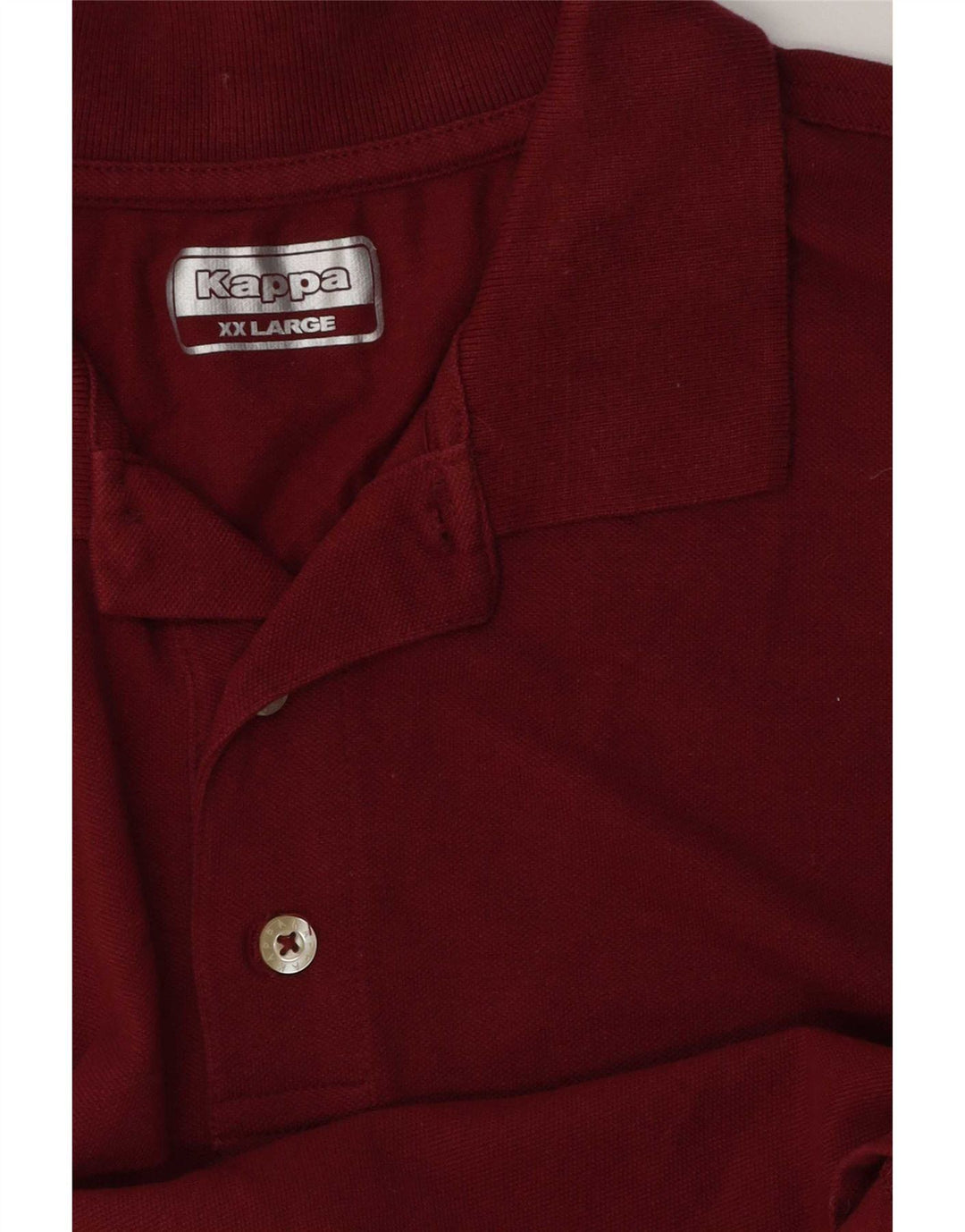 Camisa polo masculina Kappa 2XL Borgonha