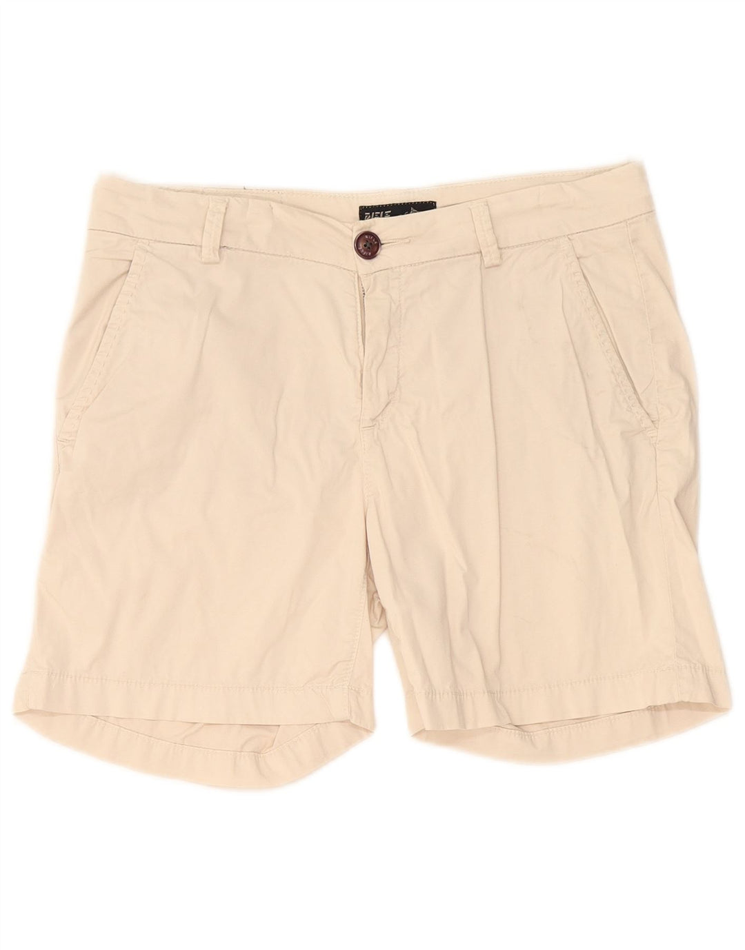 Shorts Chino Feminino Rifle W29 Médio Off White
