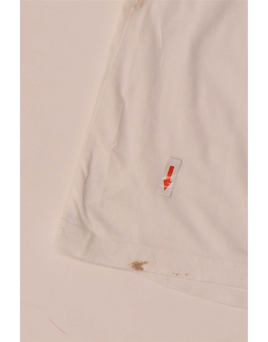 Camiseta feminina estampada Champion UK 12 médio branco