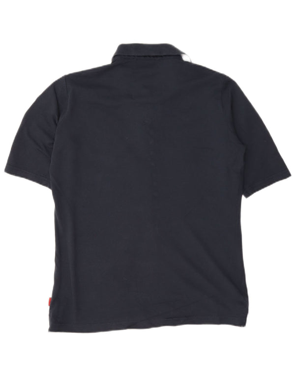 Camisa polo feminina Kappa UK 14 médio azul marinho