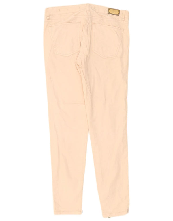 Zara Calça feminina casual slim EU 36 XS W26 L29 rosa