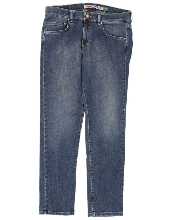 Carrera Masculino 717 Slim Jeans W36 L31 Azul Algodão