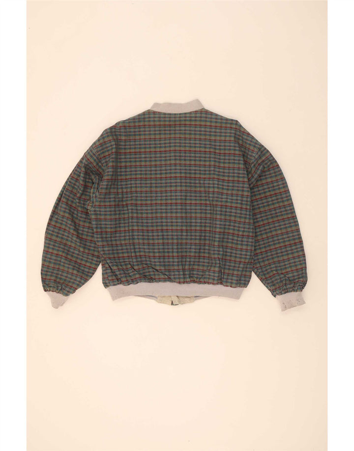 Jaqueta masculina reversível Mash UK 40 grande algodão colorblock bege