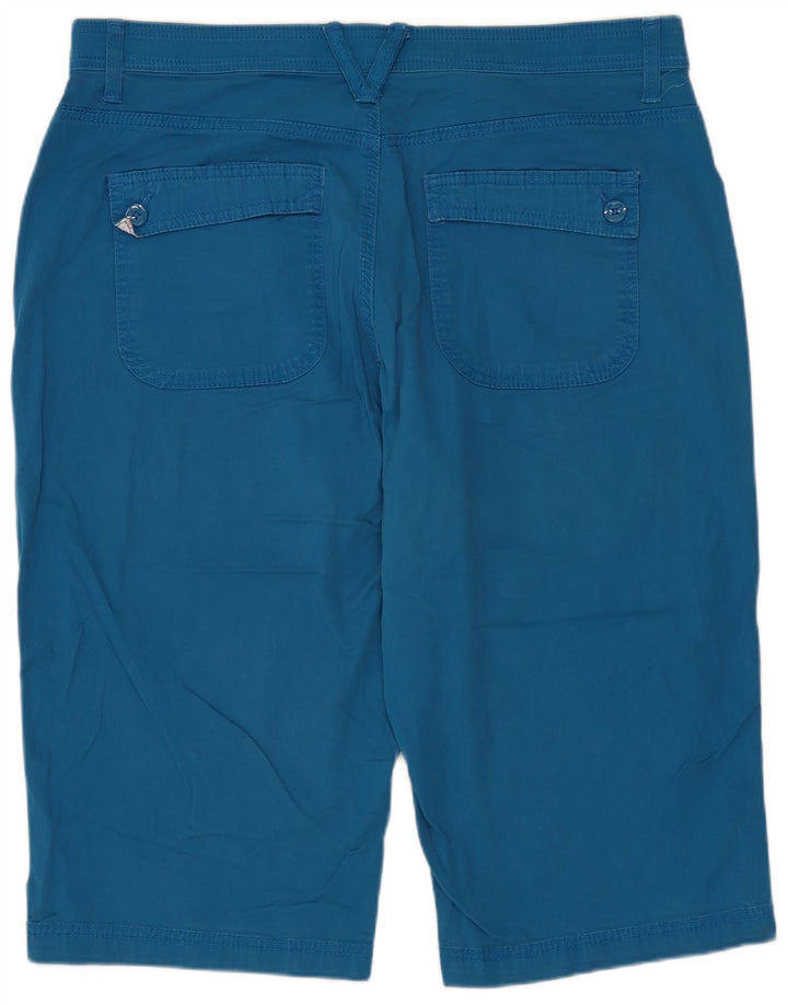 Bermuda feminina LEE US 16 2XL W36 algodão azul
