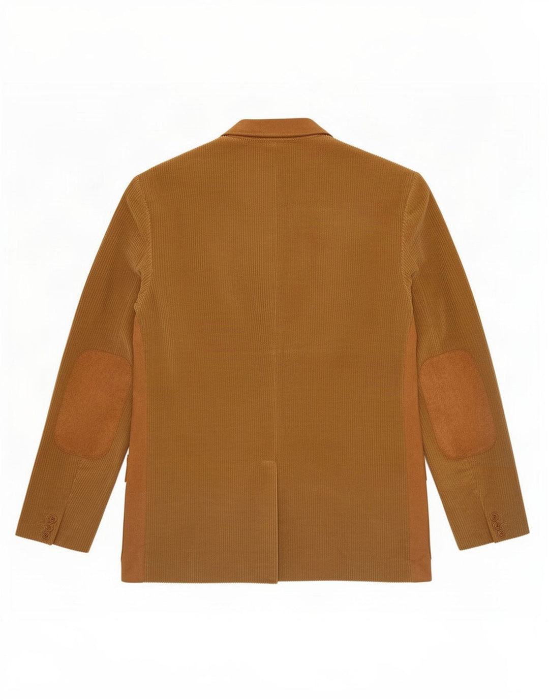 Zara Jaqueta masculina de veludo cotelê com 3 botões EU 50 Medium Bege Colourblock