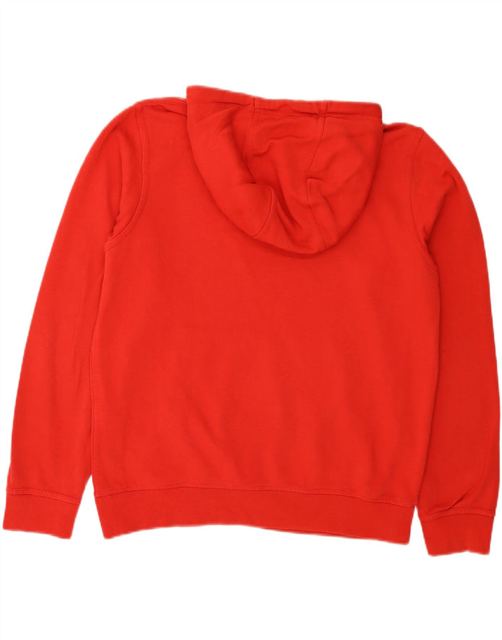 Nike Mens Hoodie Jumper Médio Algodão Vermelho
