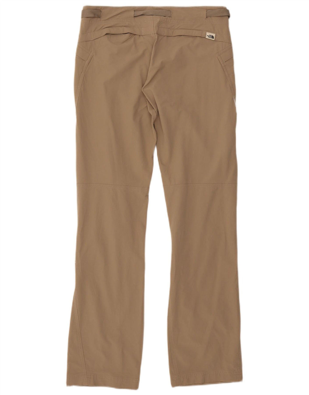Calça cargo reta feminina The North Face US 4 médio W30 L32 bege