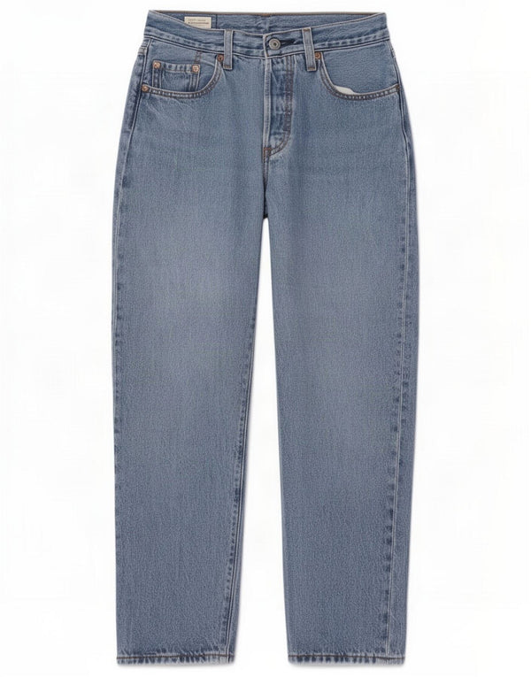 Levi's Womens 501 Straight Jeans W26 L27 Azul