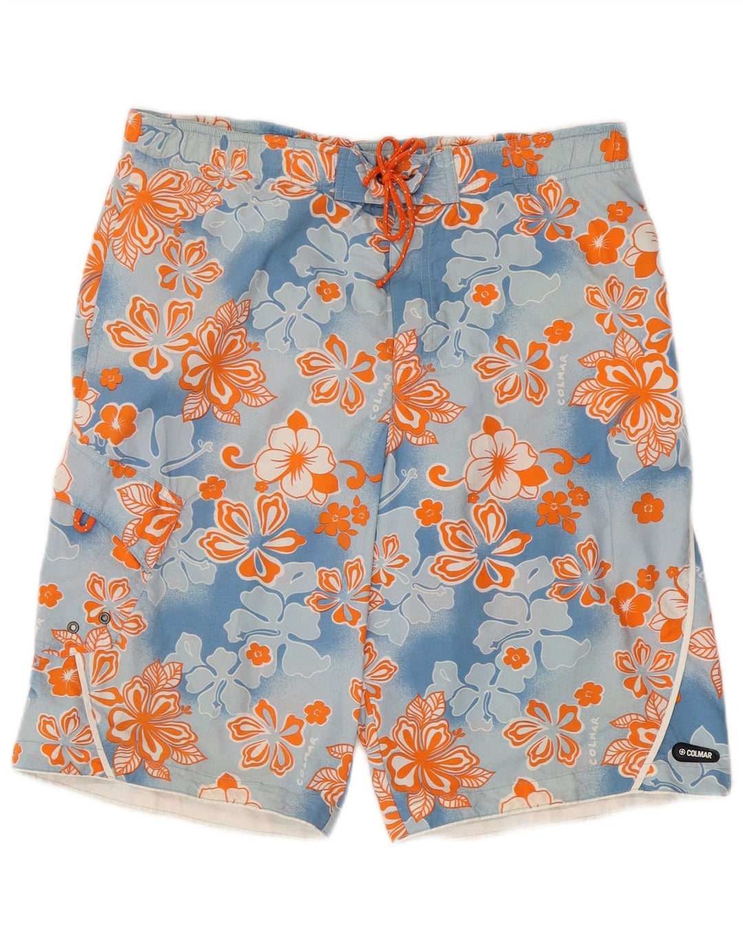 Calções de banho masculino Colmar EU 52 grande azul floral poliamida
