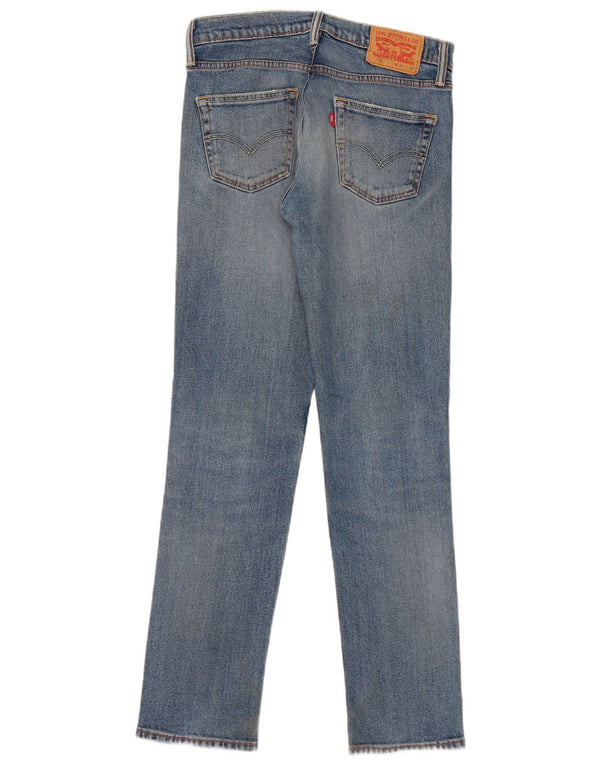 Levi's Masculino 511 Slim Jeans W30 L32 Azul Algodão