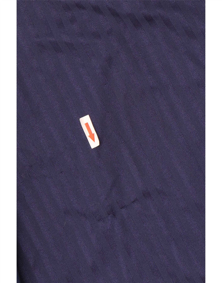 Camiseta masculina Lotto Top Médio Azul Marinho Colorblock Poliéster