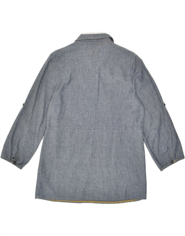 LEE Womens Pullover Shirt UK 10 Small Grey Cotton Vintage Lee and Second-Hand Lee from Messina Hembry 