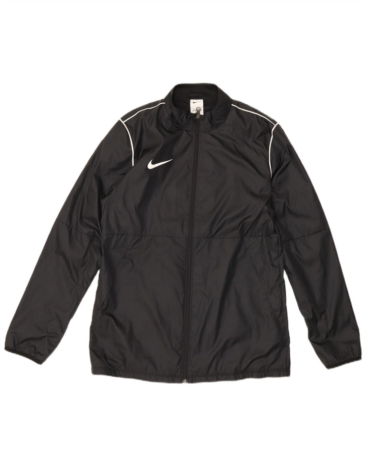 Nike Mens Tracksuit Top Jacket Médio Preto Poliéster