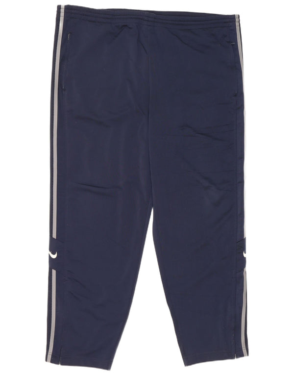 Calça de treino masculina Nike UK 44/46 XL azul marinho