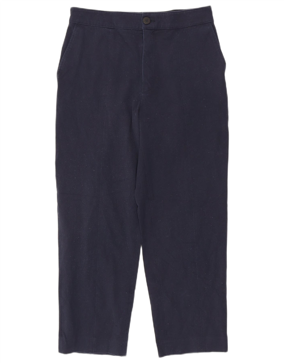 Calça cortada feminina Massimo Dutti EU 40 médio W30 L26 azul marinho