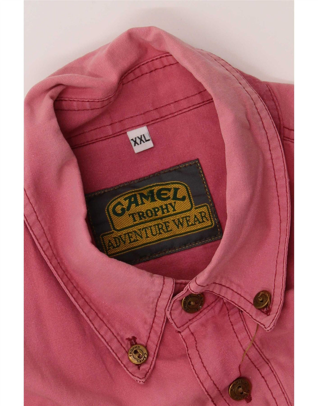 Camisa masculina de manga curta Camel Active 2XL rosa