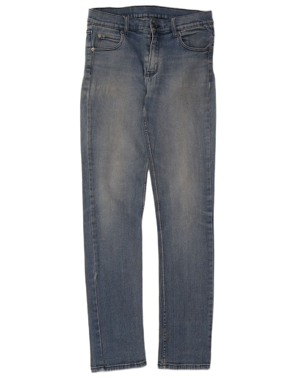 CHEAP MONDAY Jeans skinny feminino W32 L34 algodão azul