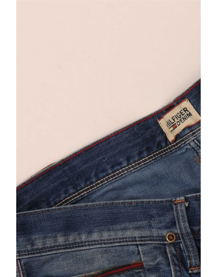 Tommy Hilfiger Masculino Slim Jeans W38 L30 Azul