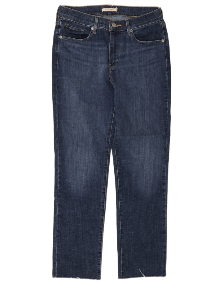 Jeans feminino Levi'S Classic Fit Straight US 6 médio W28 L27 algodão azul