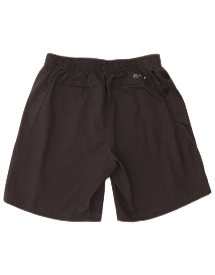 Adidas Mens Aeroready Sport Shorts Pequeno Poliéster Cinza