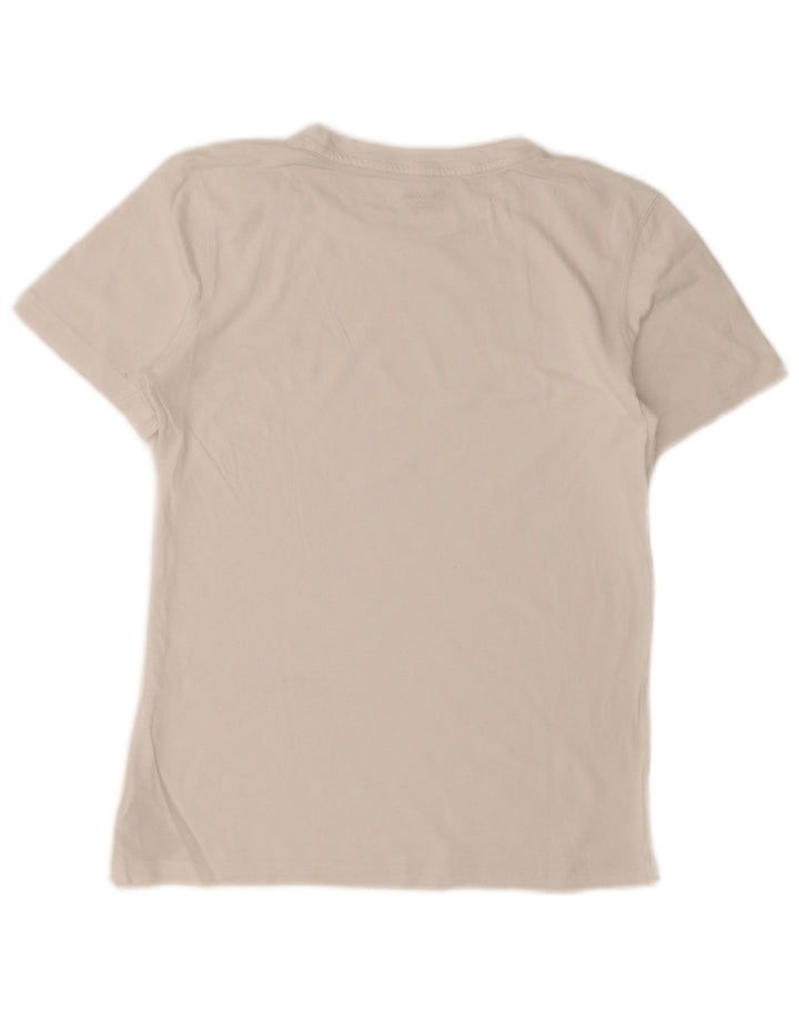 Camiseta Calvin Klein Boys Regular Top 12-13 Anos Algodão Branco