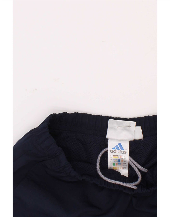 Shorts esportivos Adidas meninos 11-12 anos azul marinho poliéster