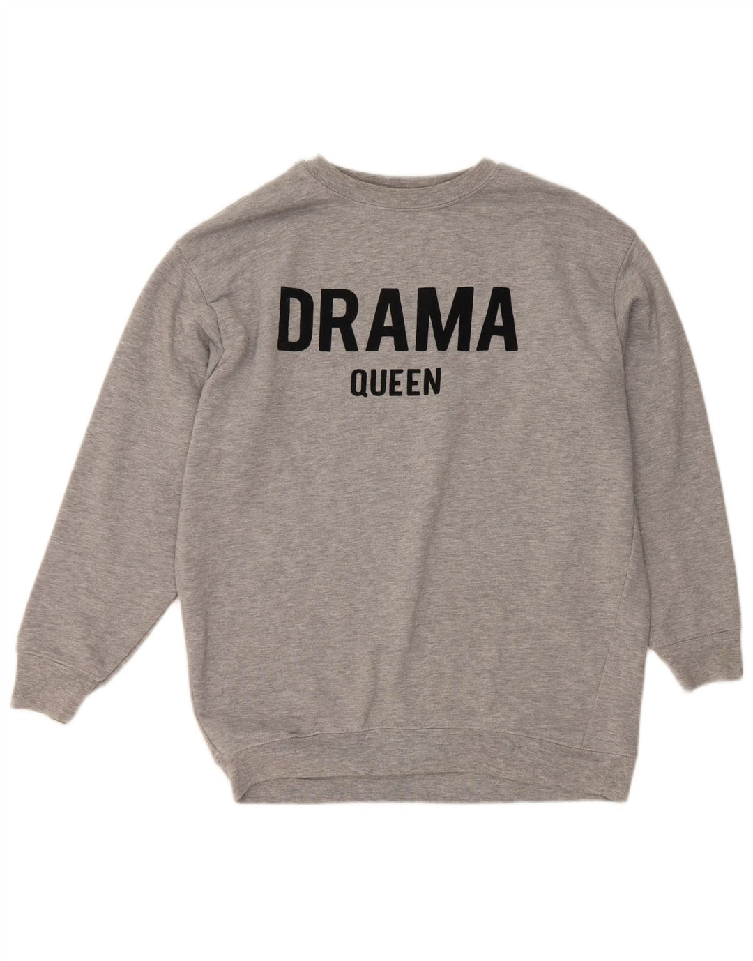 Zara moletom feminino gráfico oversized jumper UK 10 pequeno cinza
