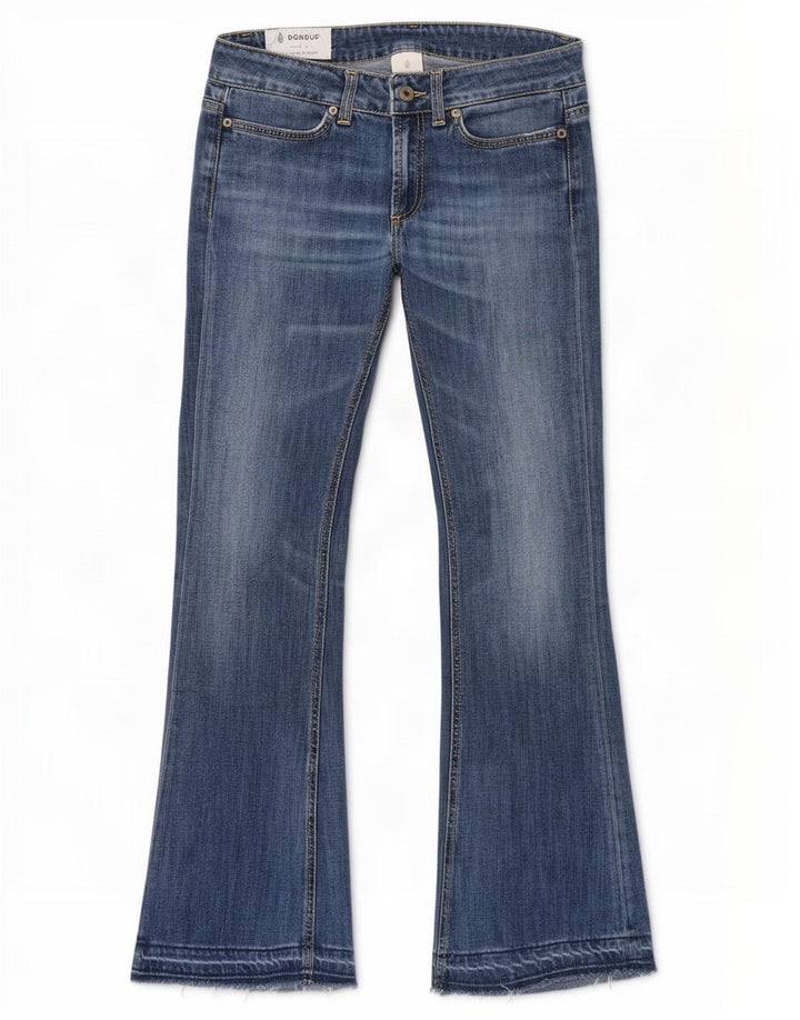 Dondup Jeans feminino queimado W30 L32 azul