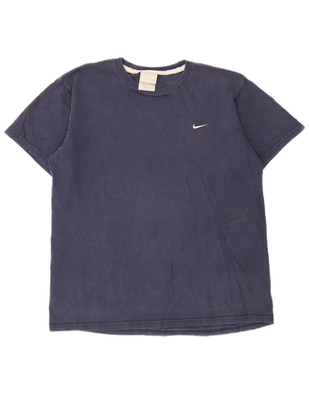 Camiseta masculina Nike Top médio algodão azul marinho