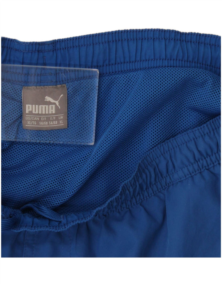 Shorts de natação masculinos Puma XL azul