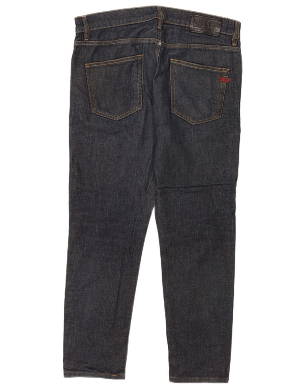 Diesel Masculino D-Strukt Slim Jeans W32 L27 Azul Marinho Lyocell