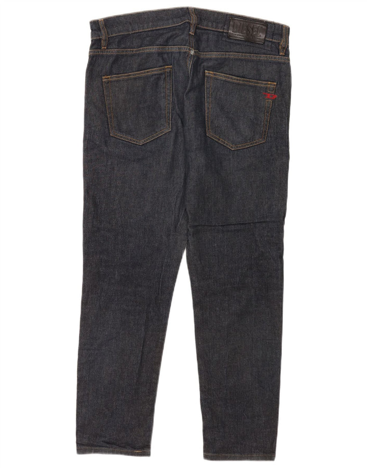 Diesel Masculino D-Strukt Slim Jeans W32 L27 Azul Marinho Lyocell