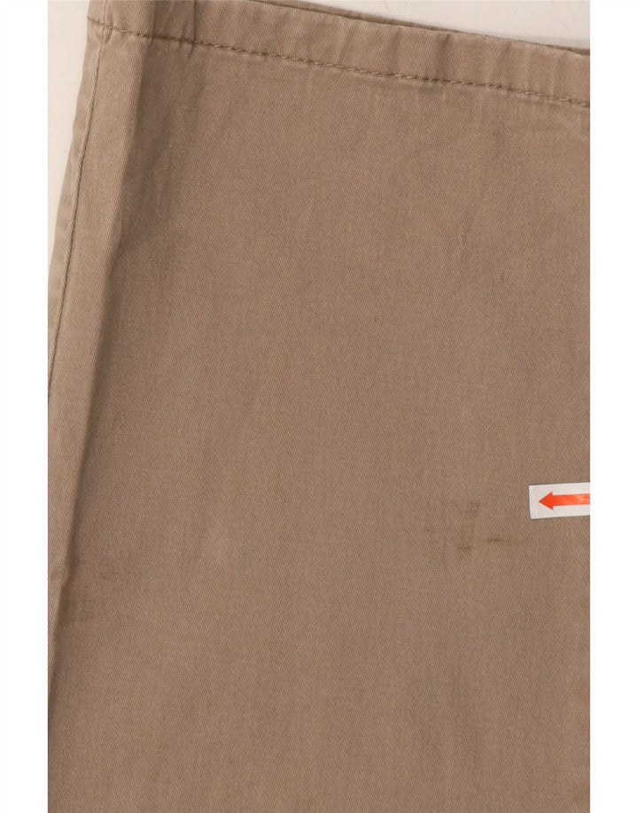 LEE Womens Slim Casual Trousers US 12 Large W34 L30 Beige Cotton Vintage Lee and Second-Hand Lee from Messina Hembry 