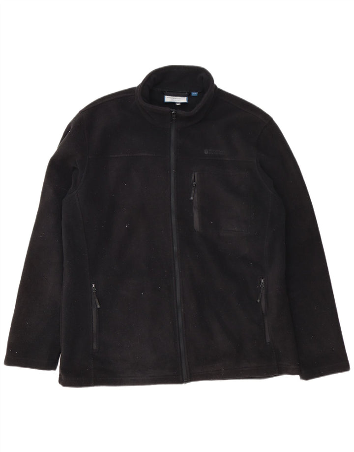 Jaqueta de lã masculina Mountain Warehouse UK 42 XL poliéster preto