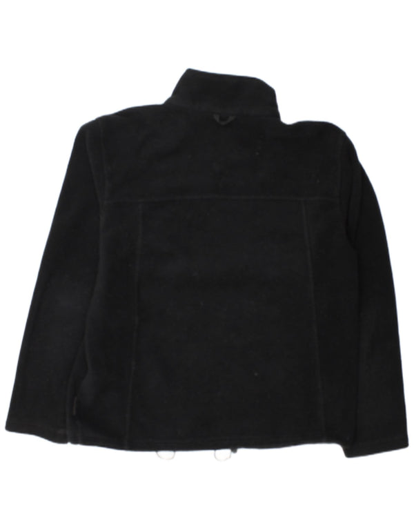 Jaqueta de lã masculina Jack Wolfskin Reino Unido 44/46 XL poliéster preto