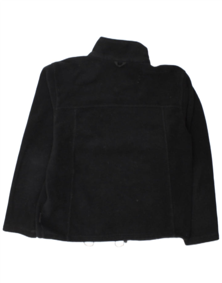 Jaqueta de lã masculina Jack Wolfskin Reino Unido 44/46 XL poliéster preto