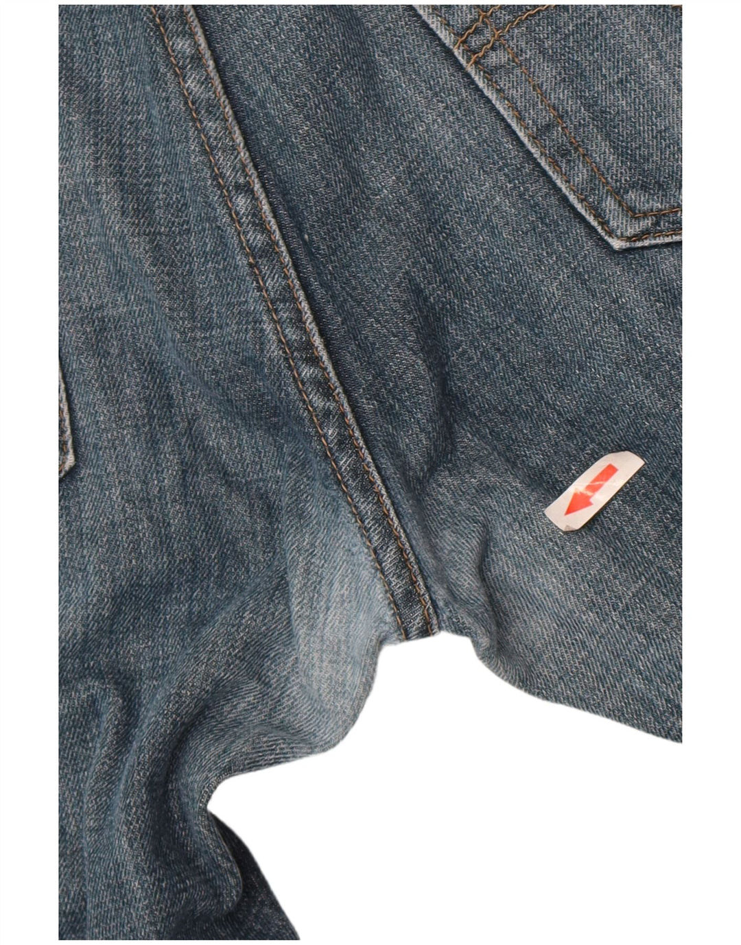Levi's Masculino 514 Slim Straight Jeans W34 L40 Azul Algodão