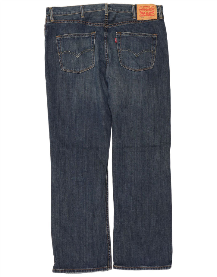 Levi's Masculino 503 Straight Jeans W38 L32 Azul Algodão