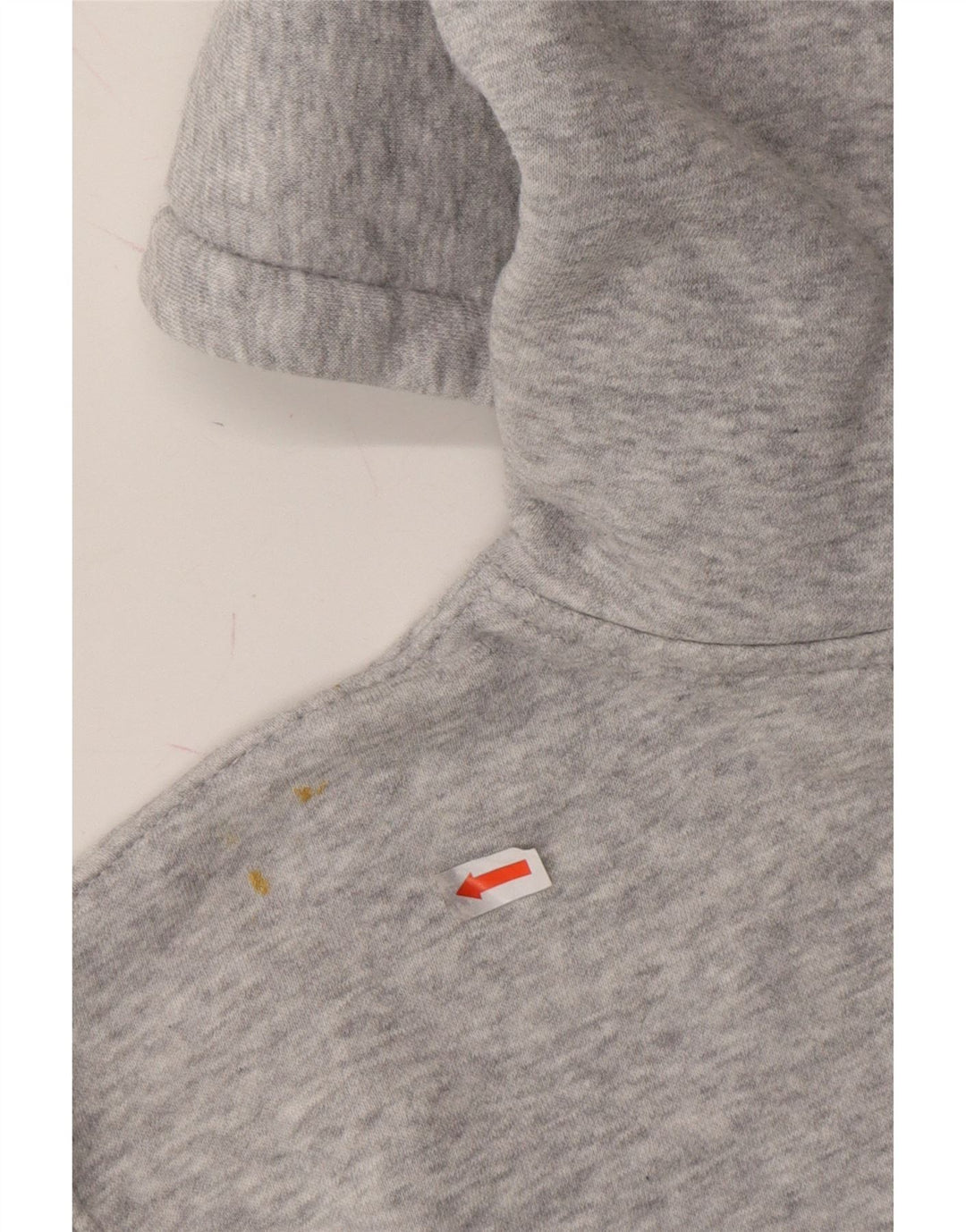 RUSSELL ATHLETIC Mens Graphic Hoodie Jumper Medium Grey Cotton Vintage Russell Athletic and Second-Hand Russell Athletic from Messina Hembry 