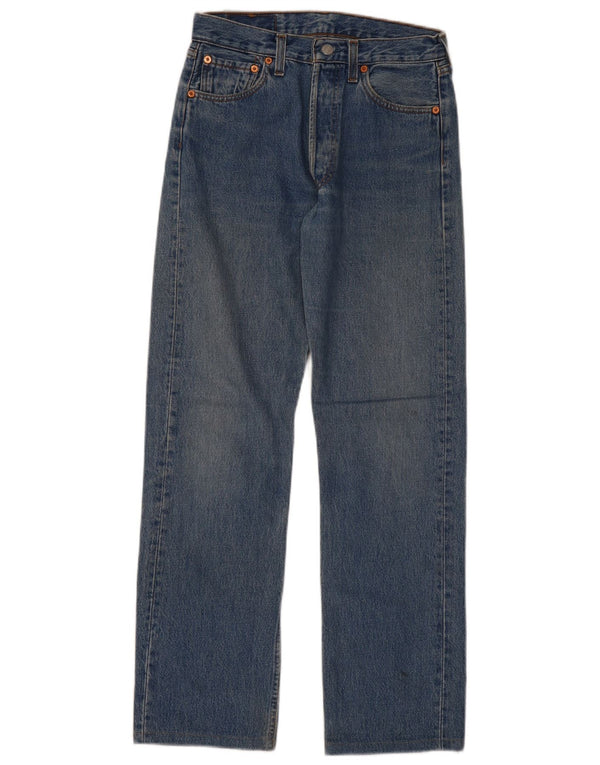 Jeans feminino Levi's 501 Straight W29 L30 Azul
