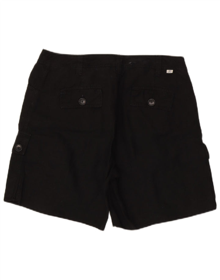 Shorts cargo masculino Cerruti 1881 W32 linho preto médio