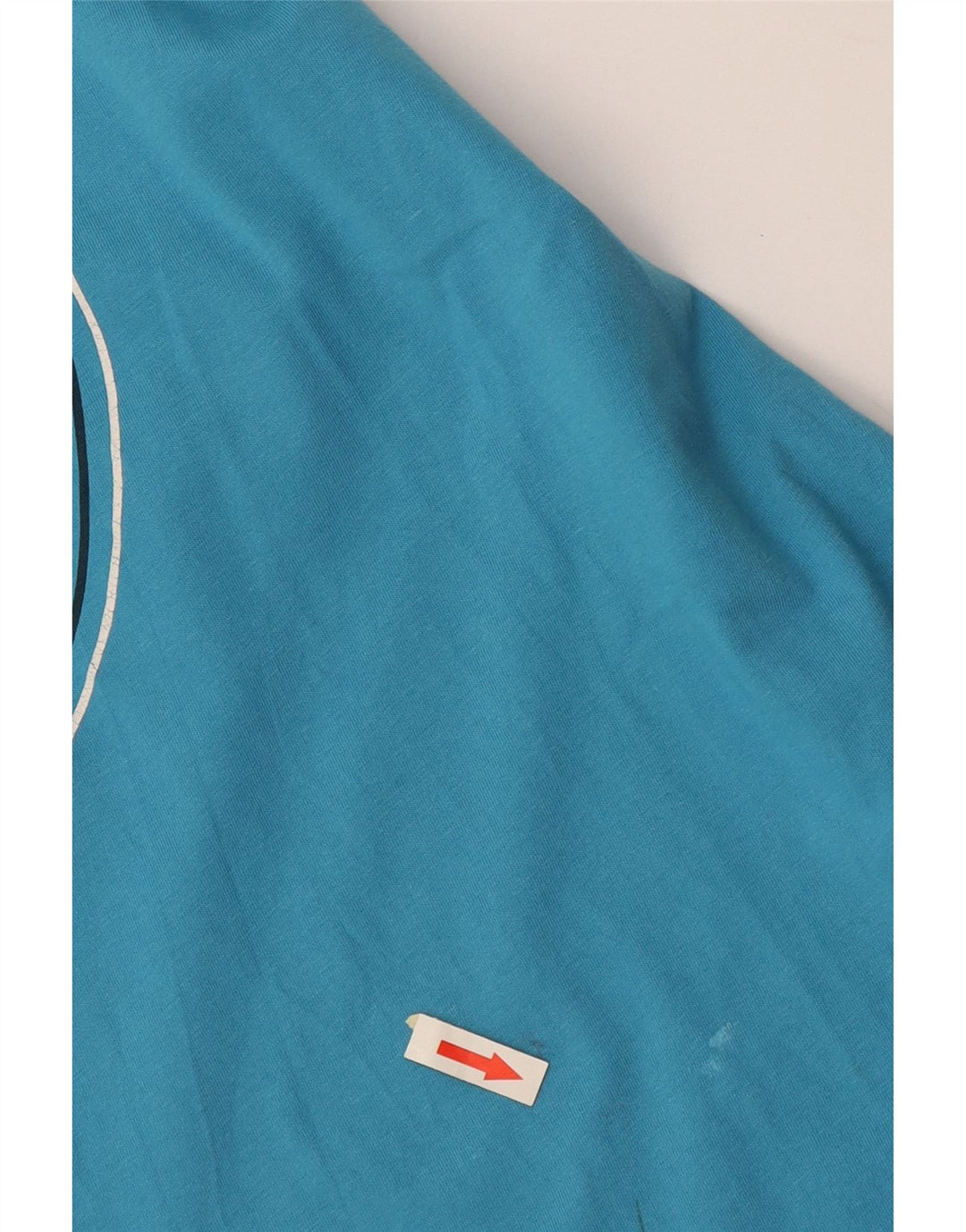 Camiseta gráfica masculina Tommy Hilfiger Top 2XL algodão azul