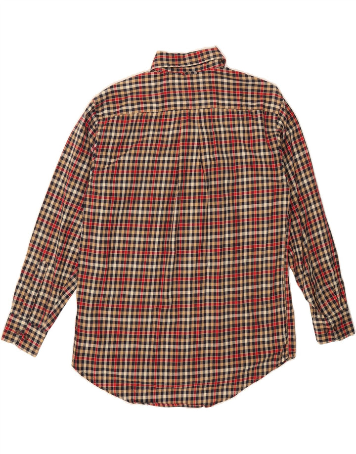 TOMMY HILFIGER Mens Shirt Medium Multicoloured Check Cotton Vintage Tommy Hilfiger and Second-Hand Tommy Hilfiger from Messina Hembry 