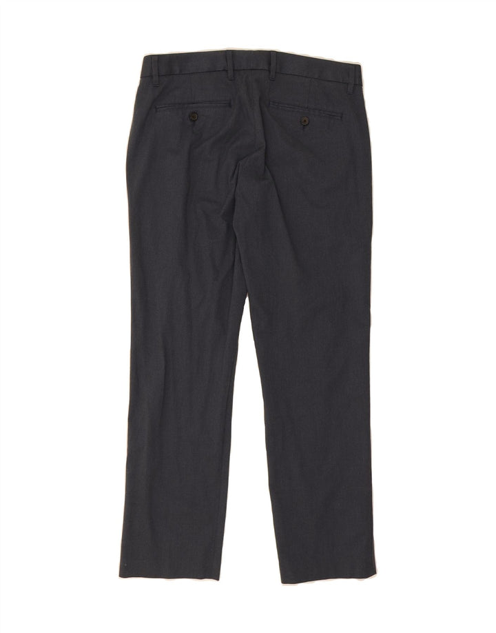 BONOBOS Mens Slim Chino Trousers W31 L28 Navy Blue Cotton Vintage BONOBOS and Second-Hand BONOBOS from Messina Hembry 