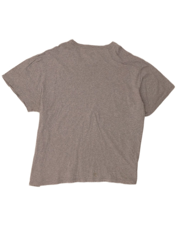 Camiseta masculina Polo Ralph Lauren Top 2XL algodão cinza
