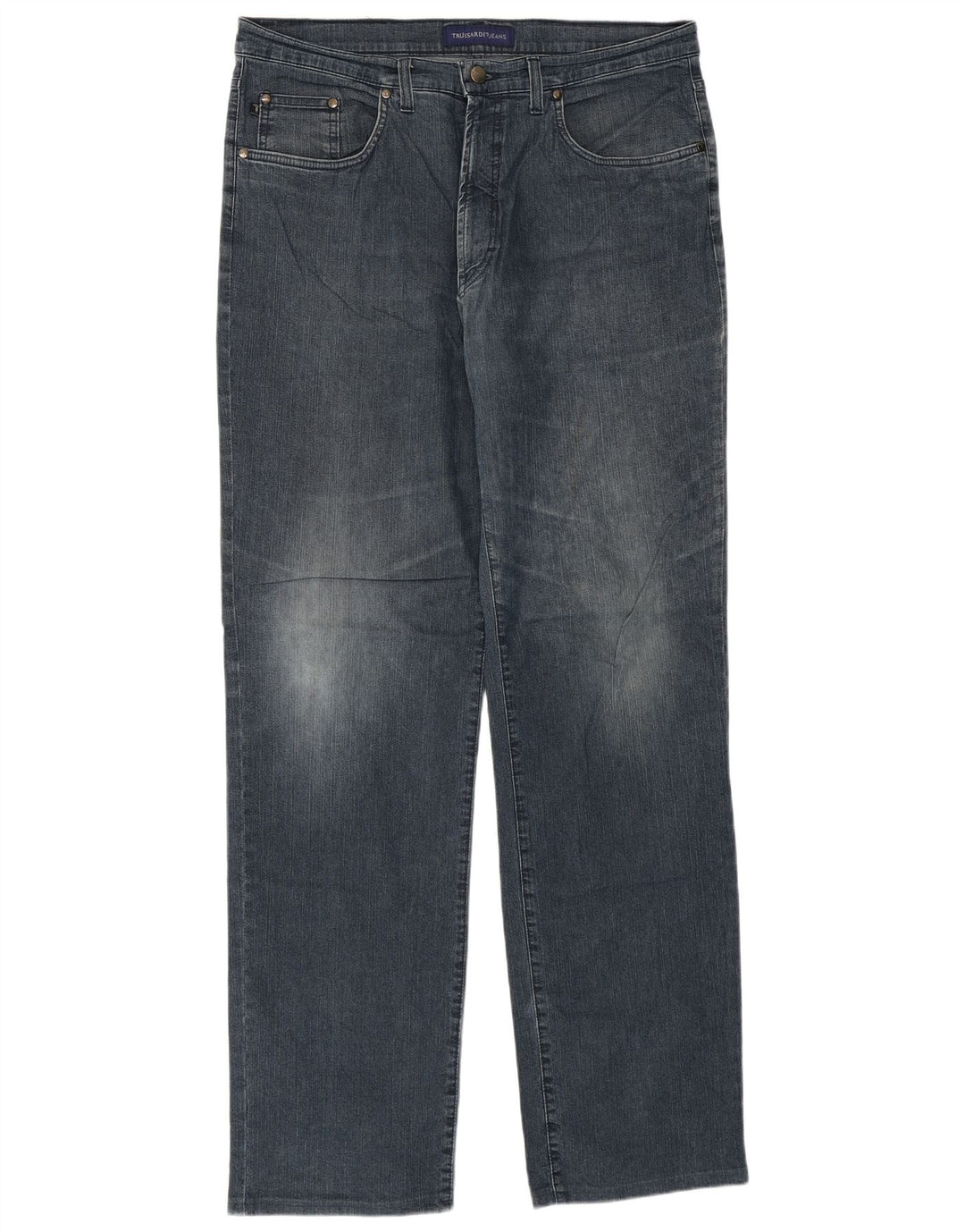 Jeans retos masculinos Trussardi W38 L34 azul