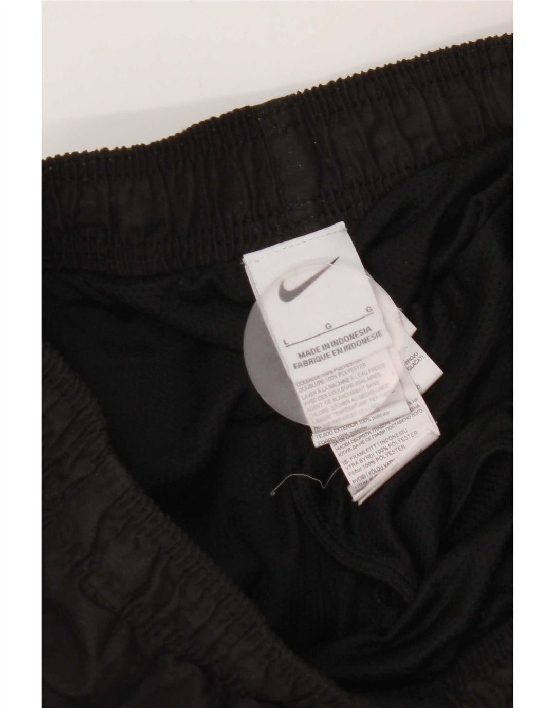 Nike Mens Sport Shorts Grande Poliéster Preto