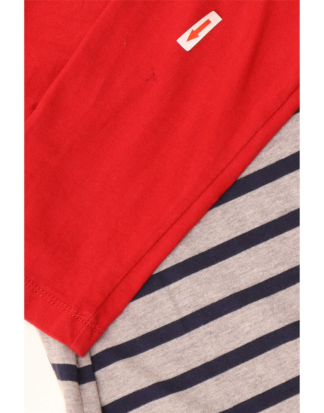 Vestido básico feminino Tommy Hilfiger manga 3/4 Reino Unido 12 listrado vermelho médio