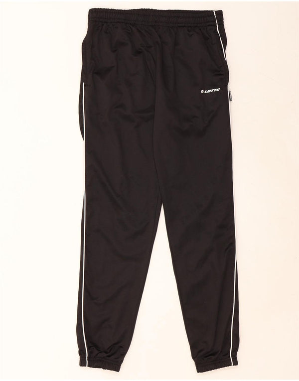 LOTTO Calça de treino feminina Joggers UK 18 XL poliéster preto